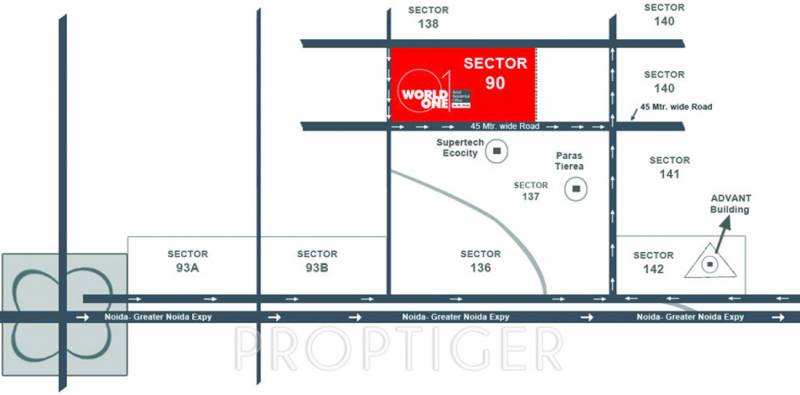 Images for Location Plan of CBS World One Villas
