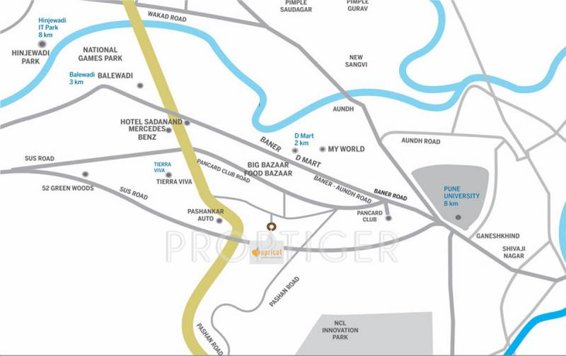 achalare-realtors apricot Location Plan