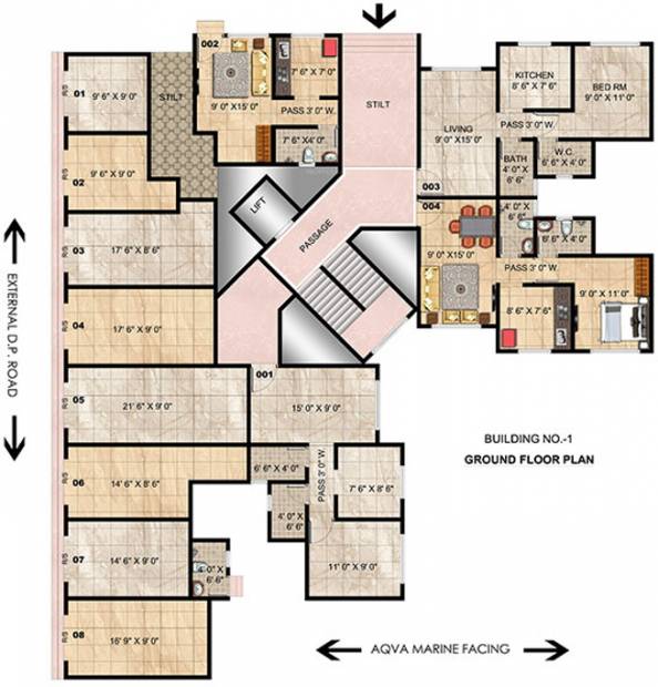 Images for Cluster Plan of Panvelkar Twin Towers