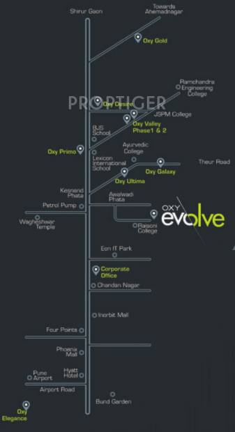 Images for Location Plan of Venkatesh Oxy Evolve