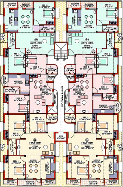 Images for Cluster Plan of Brownstone T Nagar