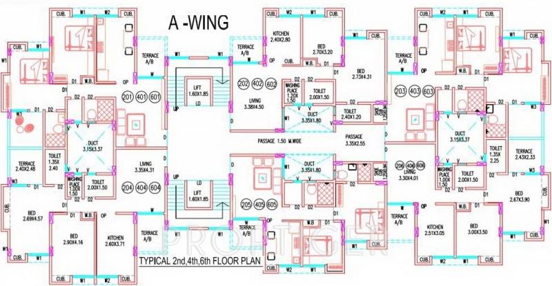 Images for Cluster Plan of Durga Riddhi Siddhi Tower Riddhi