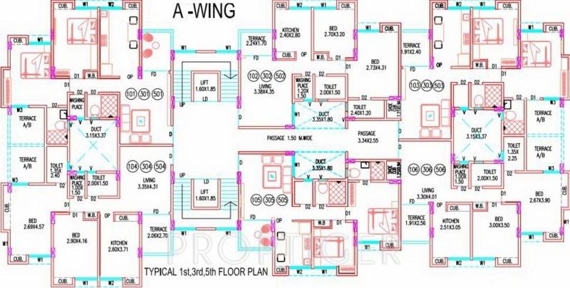Images for Cluster Plan of Durga Riddhi Siddhi Tower Riddhi