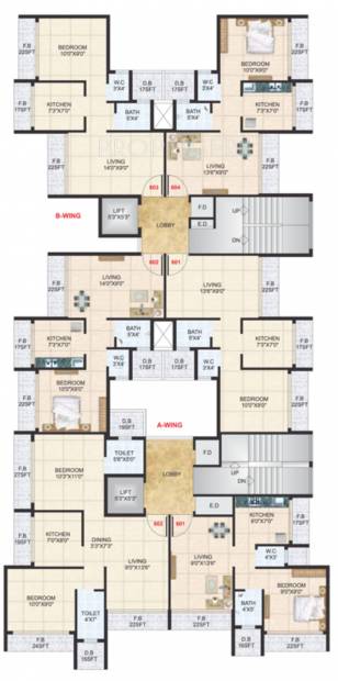 Images for Cluster Plan of Vasani Paradise