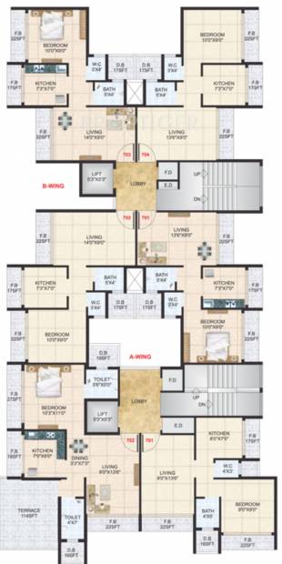 Images for Cluster Plan of Vasani Paradise
