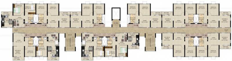  happinest Images for Cluster Plan of Mahindra Happinest