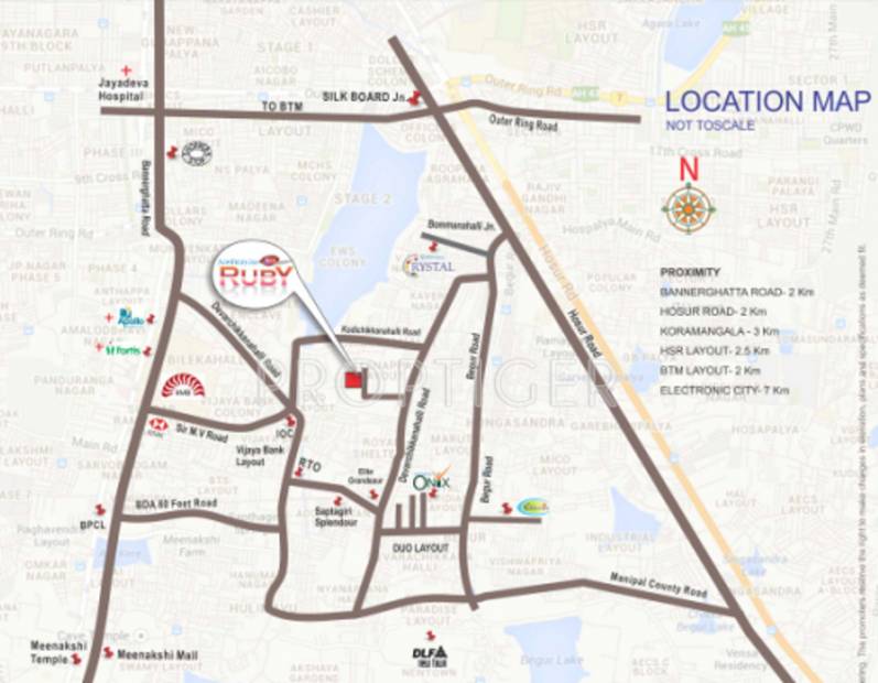 Images for Location Plan of Aashrayaa Ruby