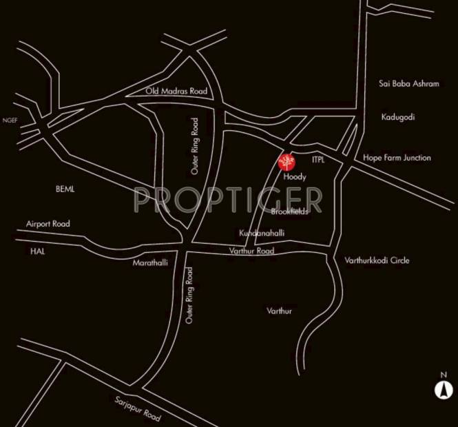 Images for Location Plan of Akruti Afallon