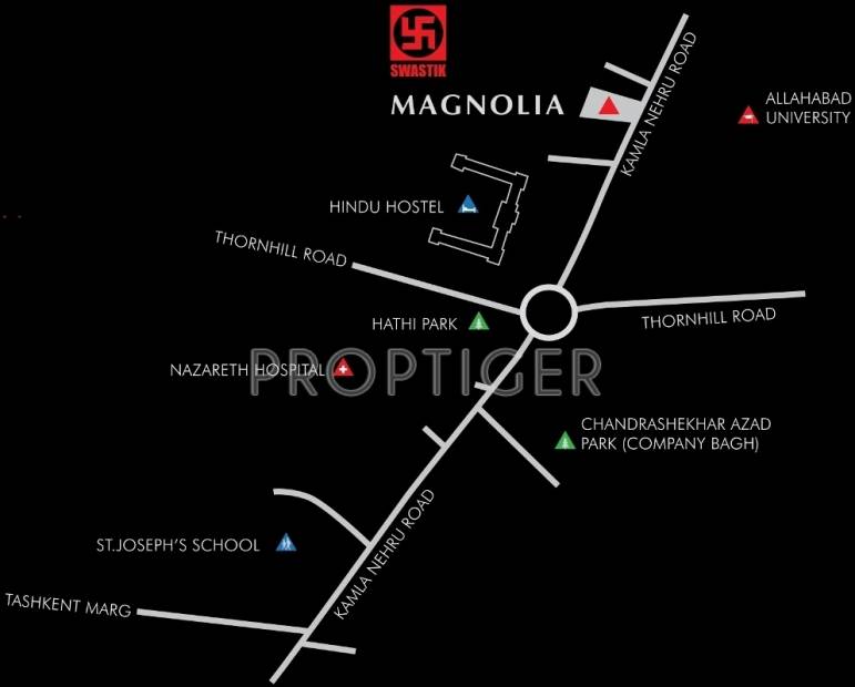  magnolia Images for Location Plan of Swastik Magnolia
