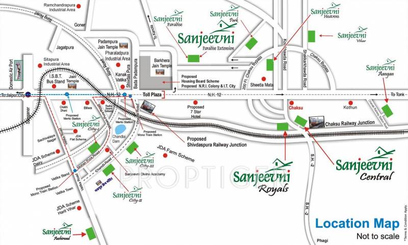 Images for Location Plan of Sanjeevni City II