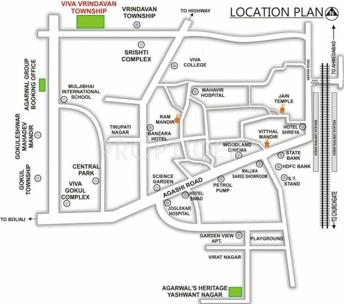 Images for Location Plan of Agarwal Krishna Residency