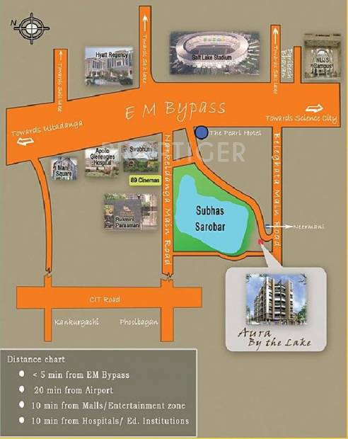 Images for Location Plan of Creative Aura By The Lake