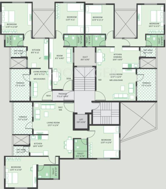 Images for Cluster Plan of Darode Jog Alok