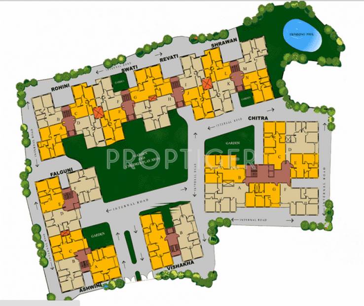 Images for Site Plan of Daffodil Group Duke Residency