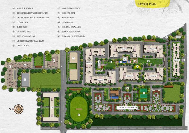 Images for Layout Plan of Paranjape Abhiruchi Parisar