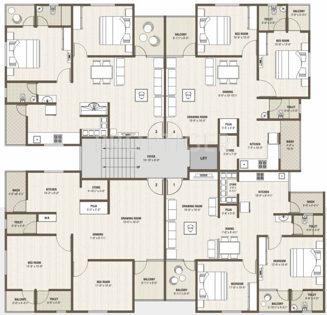 Images for Cluster Plan of Savaliya Krish Avenue II