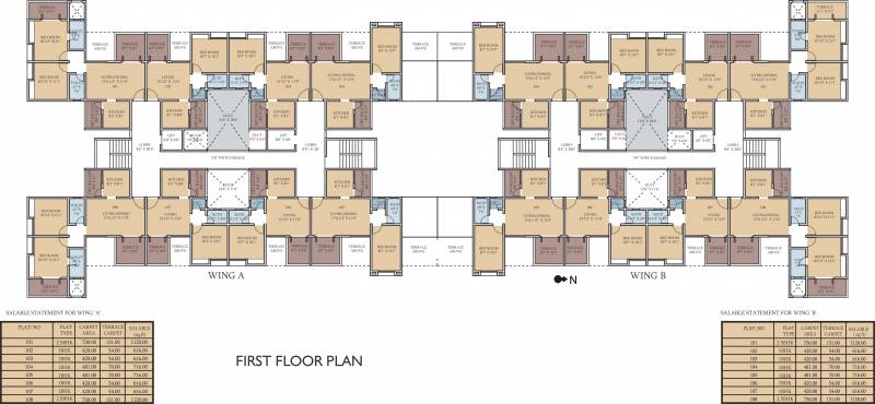 Images for Cluster Plan of Tribute Vihana