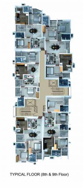 Images for Cluster Plan of Sowparnika Grand Square