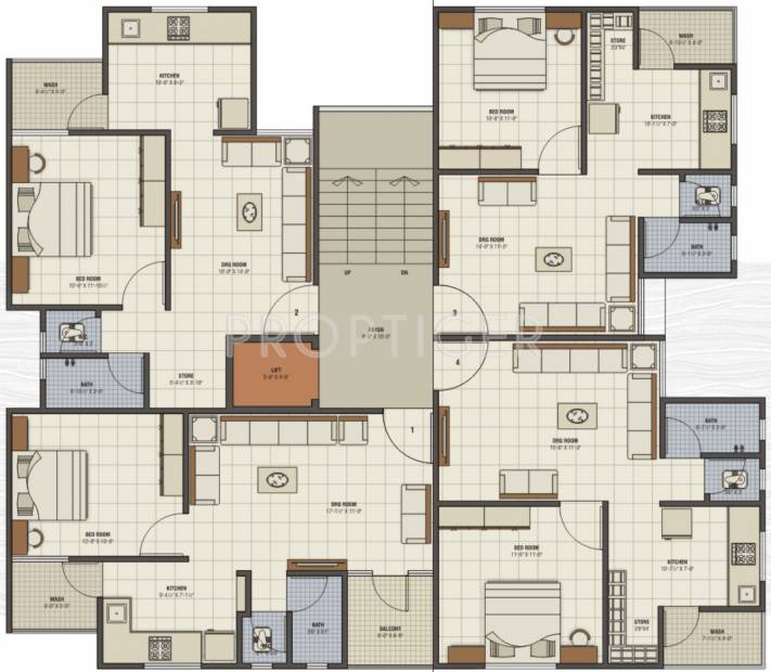 Images for Cluster Plan of Savaliya Krish Exotica