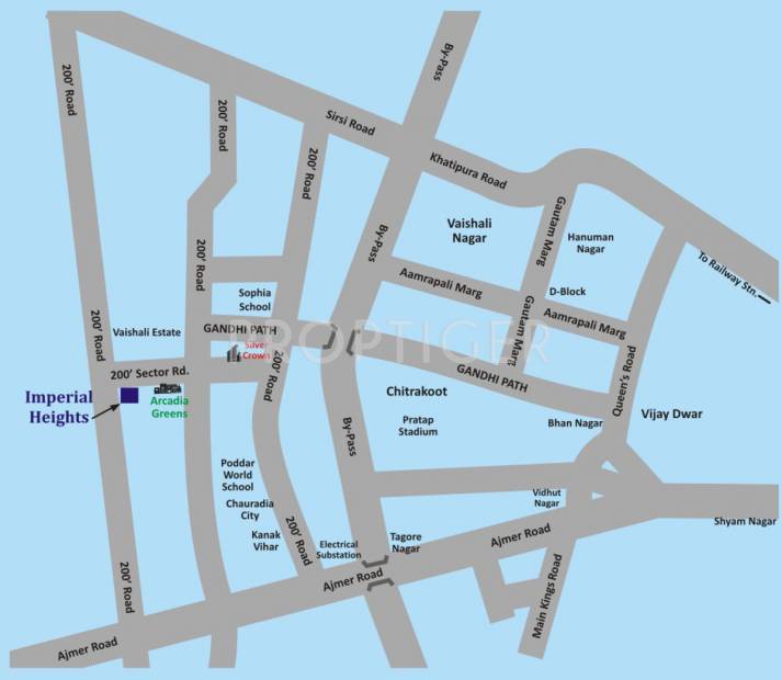 Images for Location Plan of Vardhman Imperial Heights