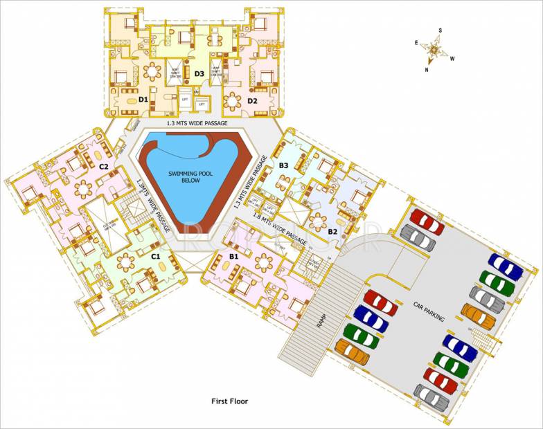 Images for Cluster Plan of Flairalliance Atrium