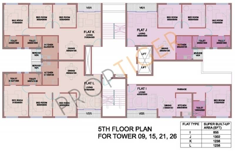 Images for Cluster Plan of Shrachi Nakshatra Heights