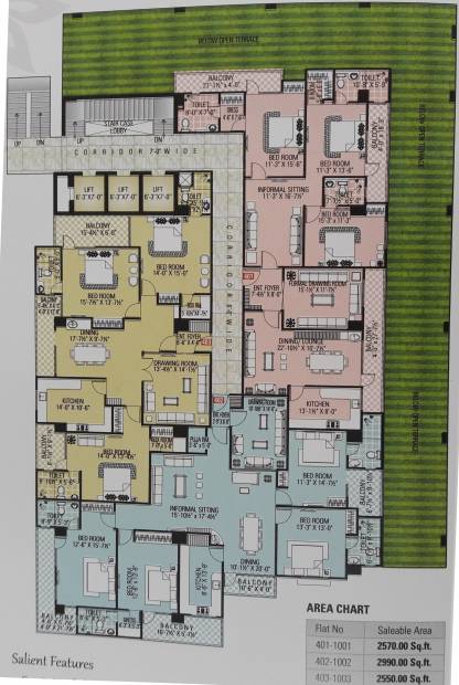 Images for Cluster Plan of SDC Roshan Residency