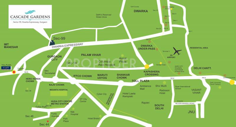 Images for Location Plan of Cosmos Cascade Gardens