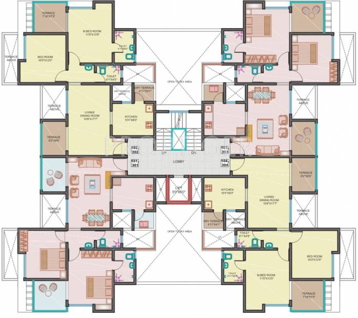 Images for Cluster Plan of Sunny Sai Aashirwad