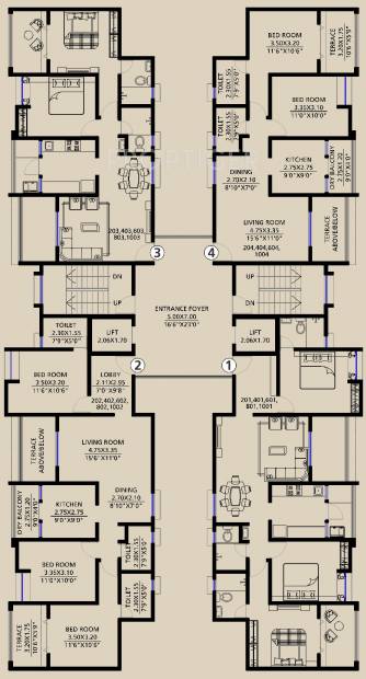 Images for Cluster Plan of Bagad Natures Pride Phase I