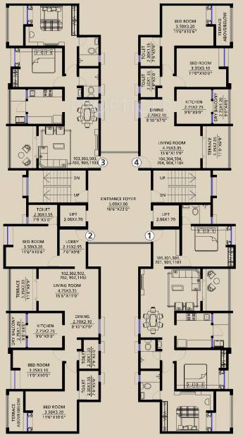 Images for Cluster Plan of Bagad Natures Pride Phase I