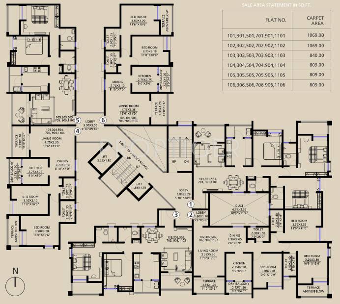 Images for Cluster Plan of Bagad Natures Pride Phase I