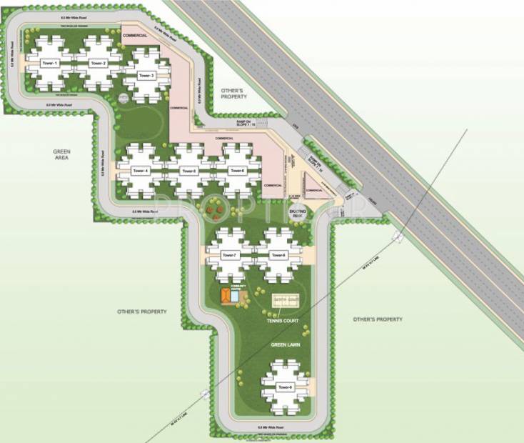  riddhi-siddhi Images for Site Plan of Pivotal Riddhi Siddhi