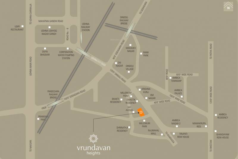 Images for Location Plan of Aditya Vrundavan Heights