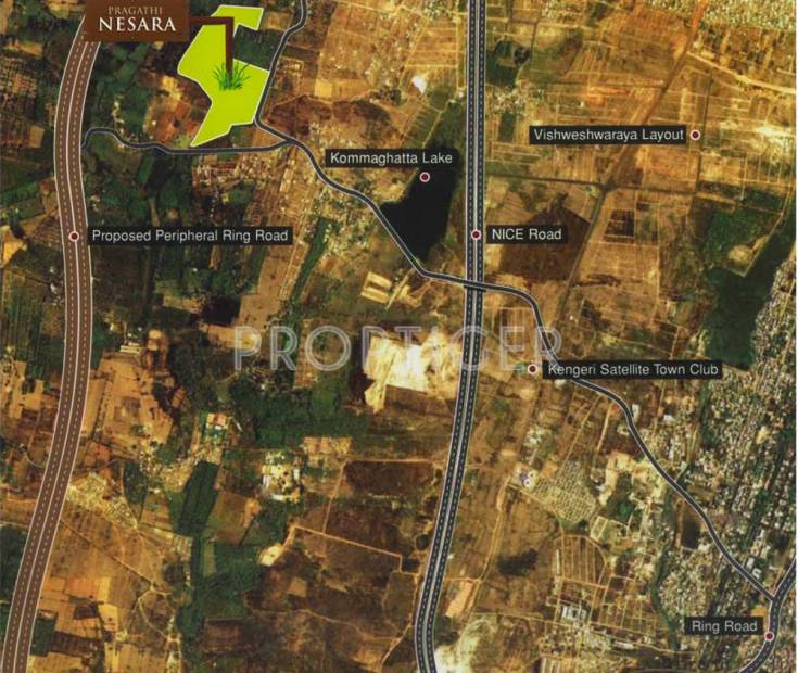 pragathi-group nesara Location Plan