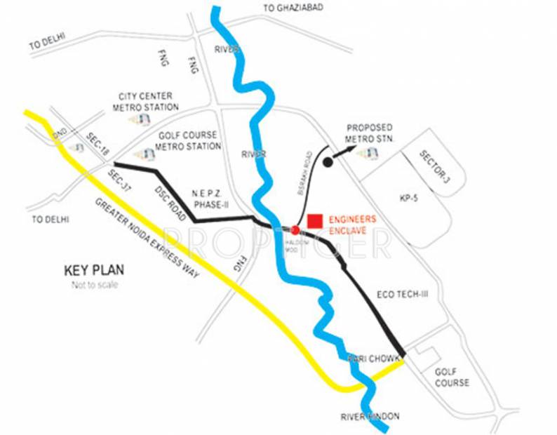  engineers-enclave Images for Location Plan of KCC Engineers Enclave