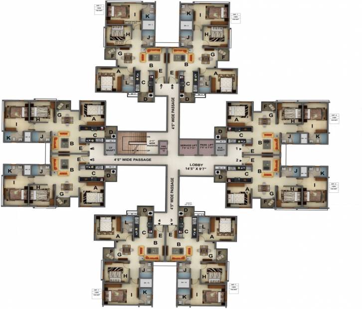 Images for Cluster Plan of Mantri Manyata Energia