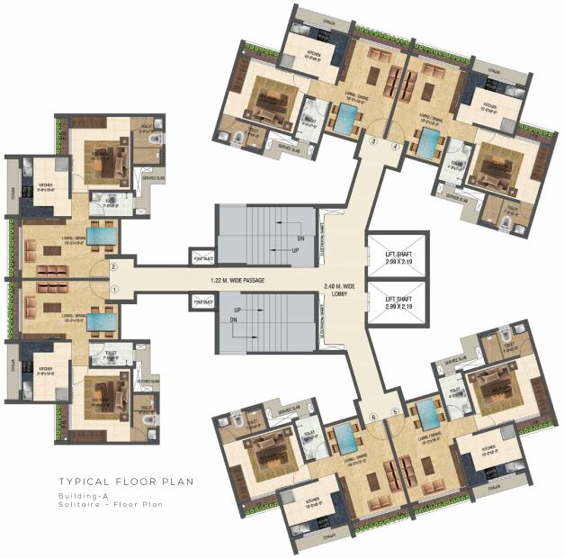 Images for Cluster Plan of Wadhwa Solitaire