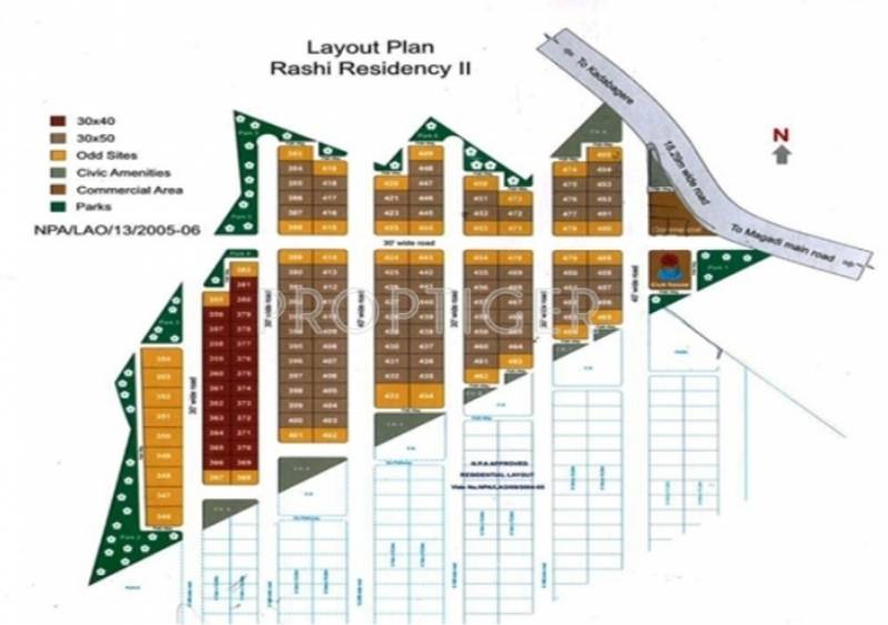 Images for Layout Plan of Rashi Residency Phase 2