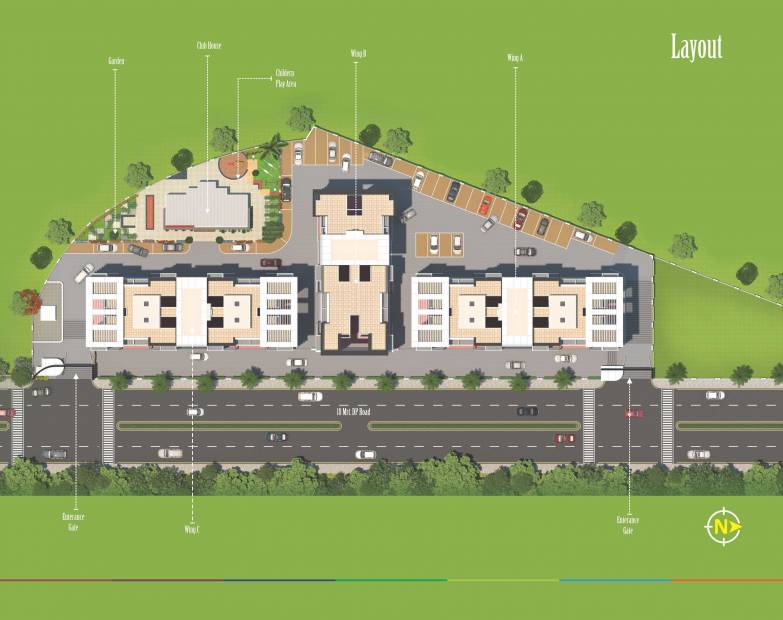 Images for Layout Plan of D R Gavhane Destinations Memoir