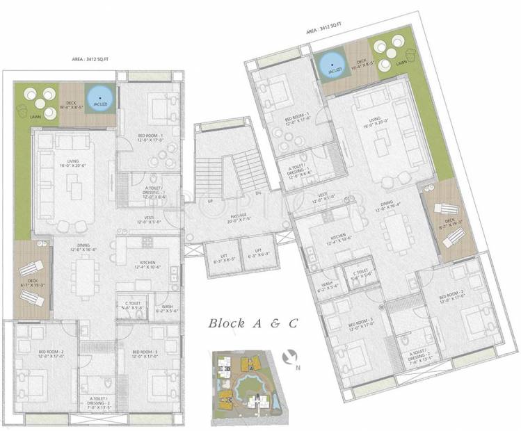 Images for Cluster Plan of Milestone Aquaticca