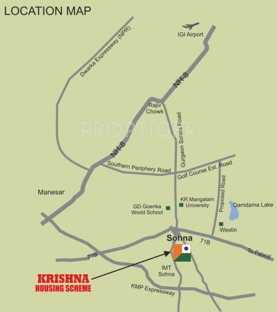  krishna-housing-scheme Images for Location Plan of Raheja Krishna Housing Scheme