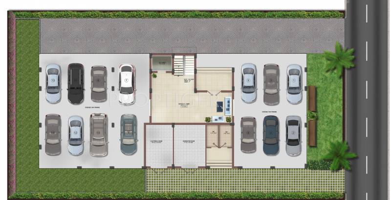 Images for Cluster Plan of Chaitanya Bougainvillea