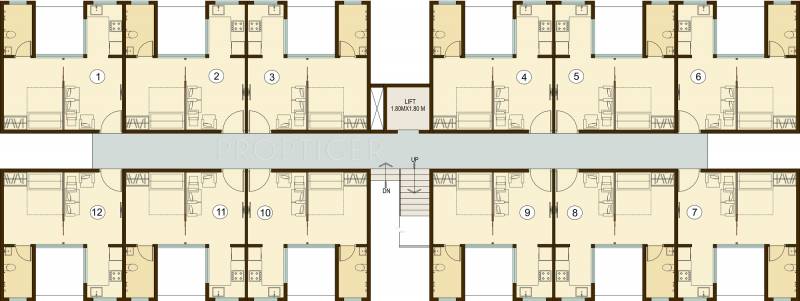  aashiyana-city Tower J5 Cluster Plan