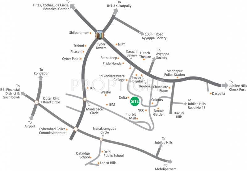 Images for Location Plan of Swasudha Tree Storie