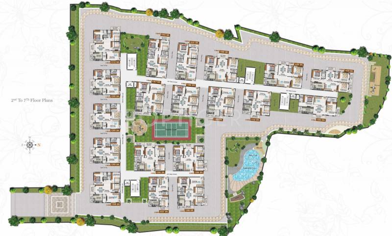  raintree-abode Raintree Abode Cluster Plan
