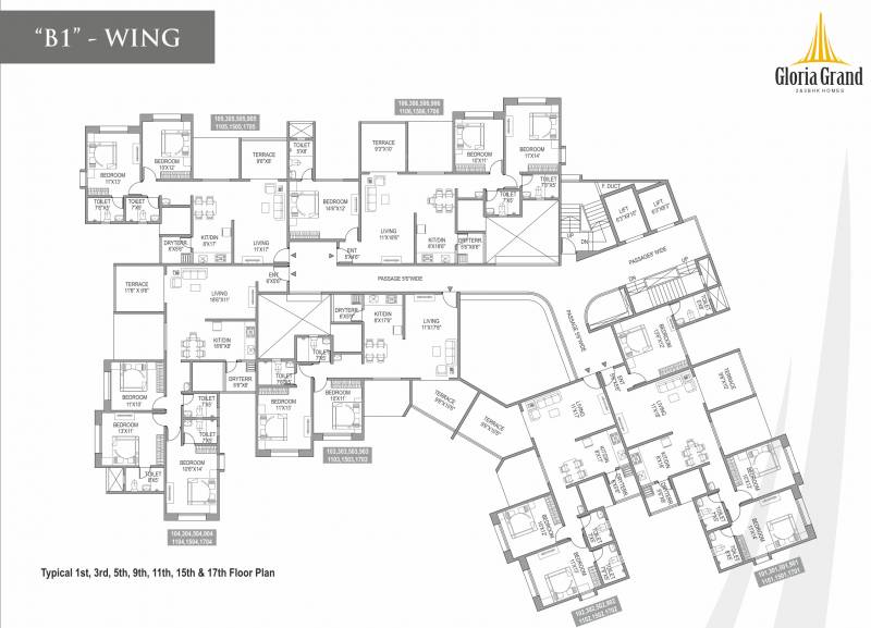 Images for Cluster Plan of Paranjape Gloria Grand
