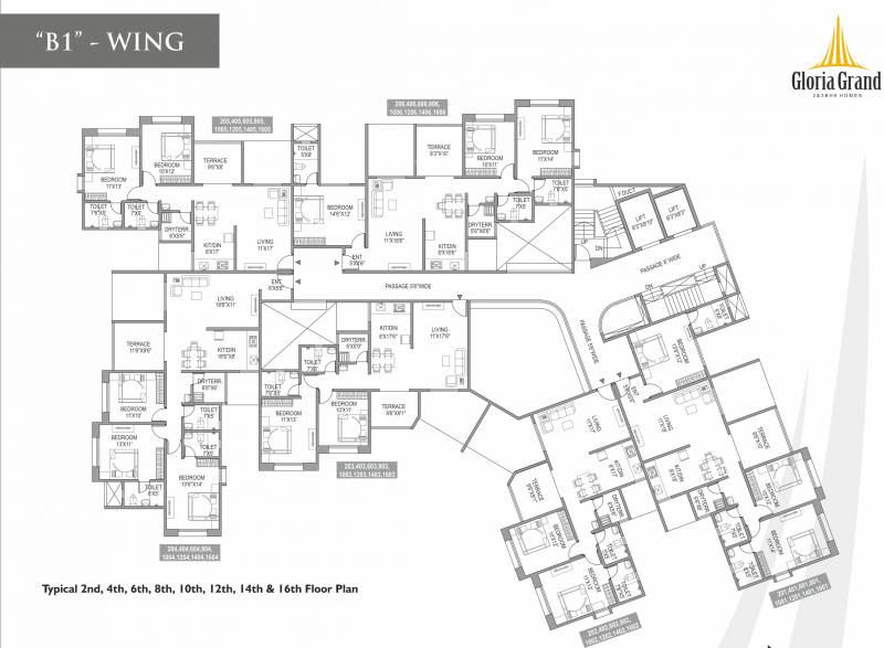 Images for Cluster Plan of Paranjape Gloria Grand