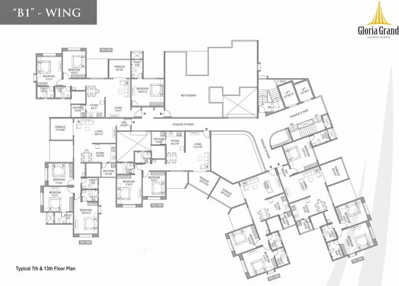 Images for Cluster Plan of Paranjape Gloria Grand