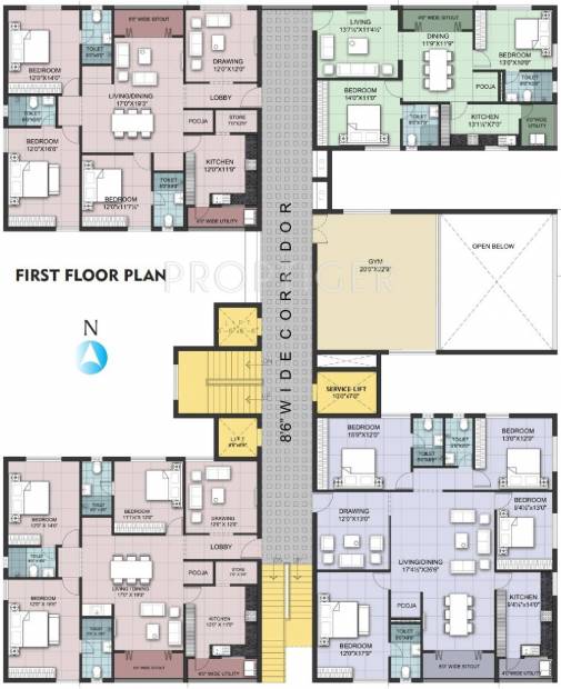 Images for Cluster Plan of Namitha Everest